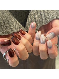 ちぐはぐネイル
