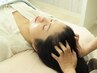 Dry Headspa 75min ¥9300（Head/Neck/shoulders/Back/Face ）