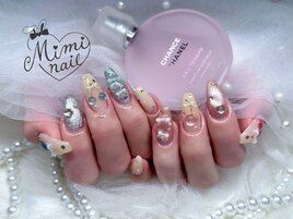 ブルー×ピンクさくらんぼ