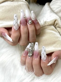 カルマ(KARMA)の写真/爪のお悩みをお聞かせください★アクリルスカルプorチップでスラッとキレイな指先が叶います♪