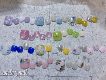 アネラネイル(anela nail)の写真/【限定デザイン¥7,780】【specialフットケア＋デザインフリーフットネイル¥12,700】足裏をツルツルケア！