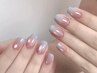 丁寧ケア込み【自爪】春季節★カラーグラデーション+マグネット¥6780