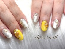 クラッシーネイル(classy nail)の雰囲気（夏らしい色味のデザインです☆）
