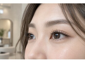シェリーアイ 秋田店(Cherie Eye)の写真/【圧倒的キープ力でふわっとした自然なまつ毛に】＜フラットラッシュ導入サロン＞綺麗な仕上がり長続き◎
