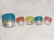 リボン 佐野店(Ribbon)/5月6月フット定額Trend 水滴