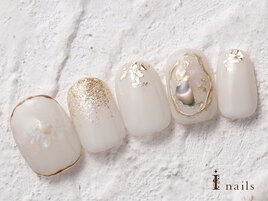 白×ゴールドキラキラ8480円