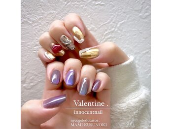 イノセントネイル(Innocent nailMR)/バレンタインネイル