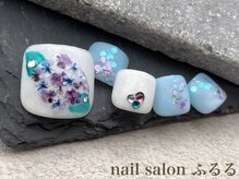 ネイルサロン ふるる 大須店/フットミディアム#645