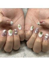 ネイルサロンファストネイルプラス 新宿店(FAST NAIL PLUS)/2024冬ネイル【和柄ネイル】