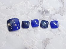 ネイルサロン クラーヴォ(cravo)/フットシンプルアートコース　15