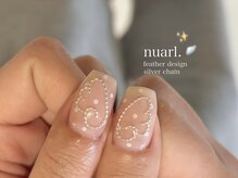 ヌアール(nuarl.)/羽ネイル