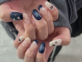 ☆ネイビーデザイン☆