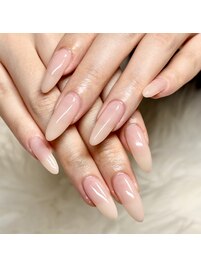 ピンクベージュワンカラー