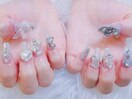 チップ長さ出し+アートやり放題