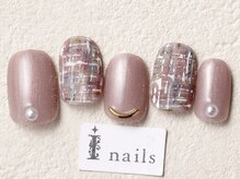 アイネイルズ 渋谷店(I nails)/ツイードパール¥8980［渋谷］