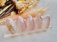 ネイルサロンアンドスクール ラフィーネ 池袋店/オンブレフレンチネイル◆¥7990