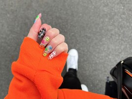 ★海外風カラフルネイル★
