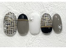 ネイルサロン ピーアンドビー(P&B)/冬月替わりデザイン