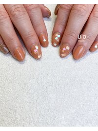 ハートホロネイルデザイン