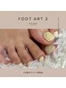 【夏に向けて足元まで可愛く♪】Foot 選べるデザイン親指アート¥7000