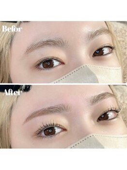 ロレインブロウ 一宮店/まつ毛パーマ×美眉