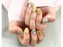 アンドネイル ビューティー(AND nail,beauty)/春ネイル/花柄ネイル/藤沢