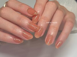 シンプルネイル:mikako