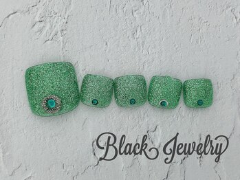 ブラックジュエリー(Black jewelry)/ラメフット