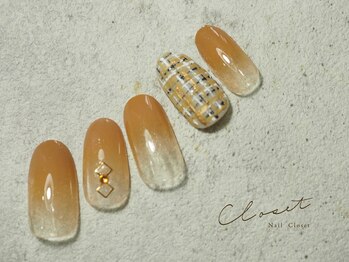 ネイルクローゼット(Nail Closet)/10月　Monthly Design