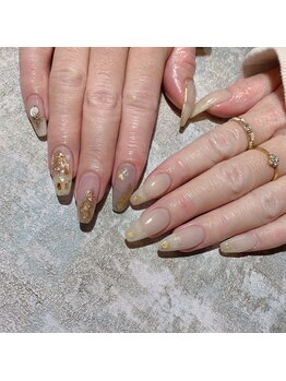 アティックネイルアトリエ(attic nail atelier)/アシメネイル★