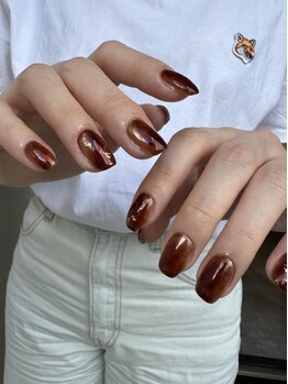 ジェム(jem.)の写真/シンプルデザインにもあなたのこだわりを★大切な自爪に優しい＜フィルイン＞採用のプライベートサロン♪