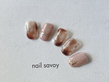 ネイル サヴォイ 本厚木店/カフェラテ8800円