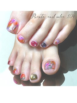 プライベートネイルサロン104 大濠(private nail salon 104)/