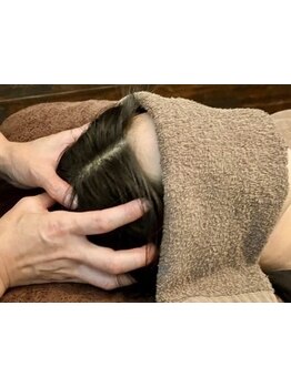 ヘッドスパで癒されたい