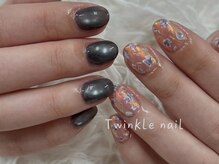 トゥインクルネイル(Twinkle Nail)/ちぐはぐマグ/オーロラフラワー