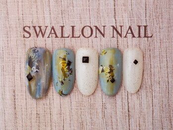 スワロンネイル(SWALLON NAIL)/５・６月定額ネイル