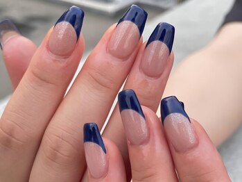 ワン 四条烏丸(One)/ネイビーフレンチ