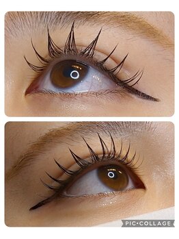 ラシュレ(Rassurer)/マツエク100本　束感仕上げ