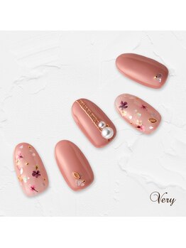 ヴェリー アトレ品川店(Very)/ドライフラワーネイル