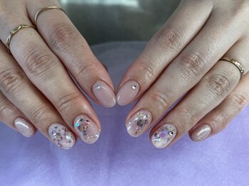 エリートネイル(Elite Nail)/押し花ネイル