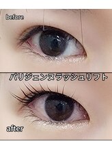 まつげちゃん☆ねいるちゃん/パリジェンヌラッシュリフト