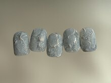 コラット ジングウマエ(KORAT jingumae)/個性派ニュアンスネイル　ブルー