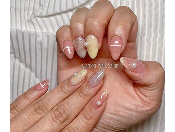 ガーデン(Garden)/トレンドネイル　¥7500