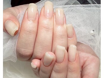 ジェー エス シー ネイル(J.S.C.nail)/ワンカラー/透け感/ナチュラル