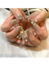 アンドルーチェ 芦屋モンテメール店(ANDRUCHE)/大人のガラスフレンチ×パール