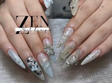 ゼン ネイル デザイン 池袋(ZEN NAIL DESIGN)/* 長 さだしやり放題×つけ放題