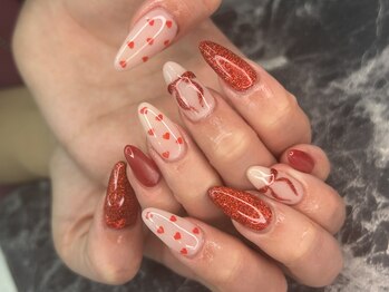 アイル ビューティーサロン(Airu Beauty Salon)/ジェル持ち込みデザイン♪