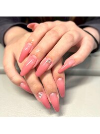 カラーグラデーションネイル