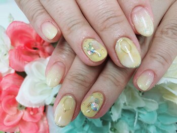 ダブルネイル(Double Nail)/【小山】夏×大人ネイル