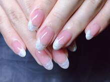ネイルサロン リン(Lin)/フレンチ　ブライダルネイル